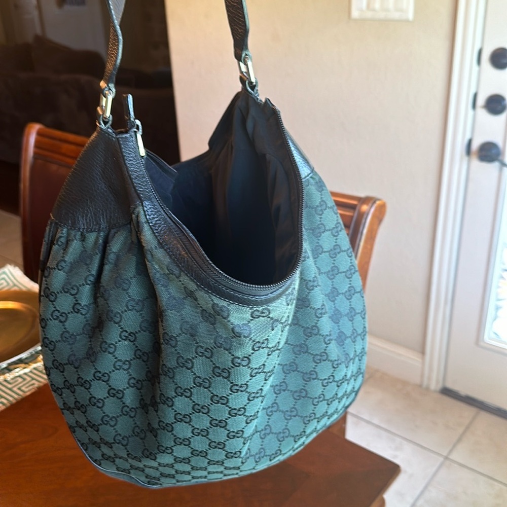 Gucci canvas large bag